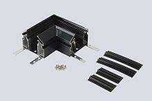 Crystal Lux Угол соединительный для встраиваемого трека 220V в натяжной ПВХ потолок Crystal Lux CLT 0.235 01 BL